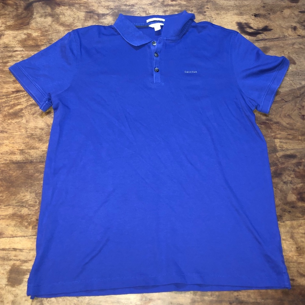 Calvin Klein Royal Blue Polo Shirt 👕